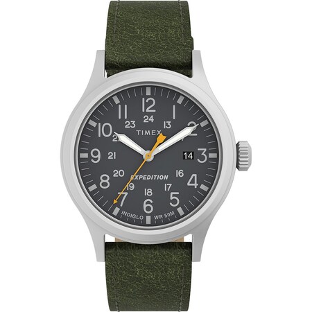 Timex Expedition Scout, Black Dial, Green Strap TW4B22900JV